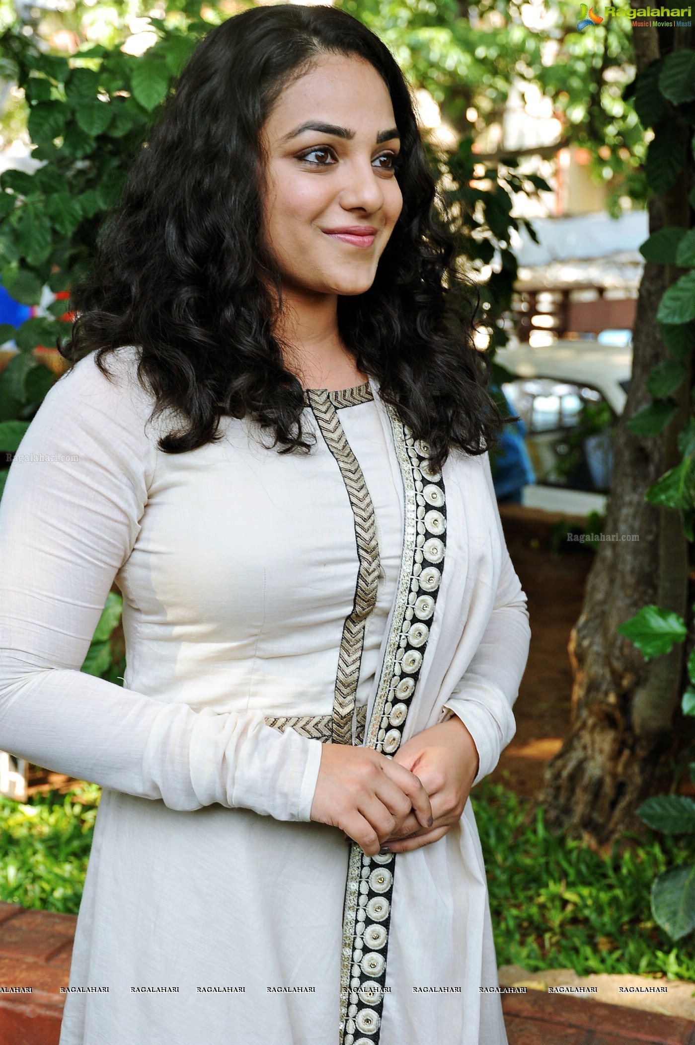 Nithya Menon at OK Bangaram Audio Success Meet