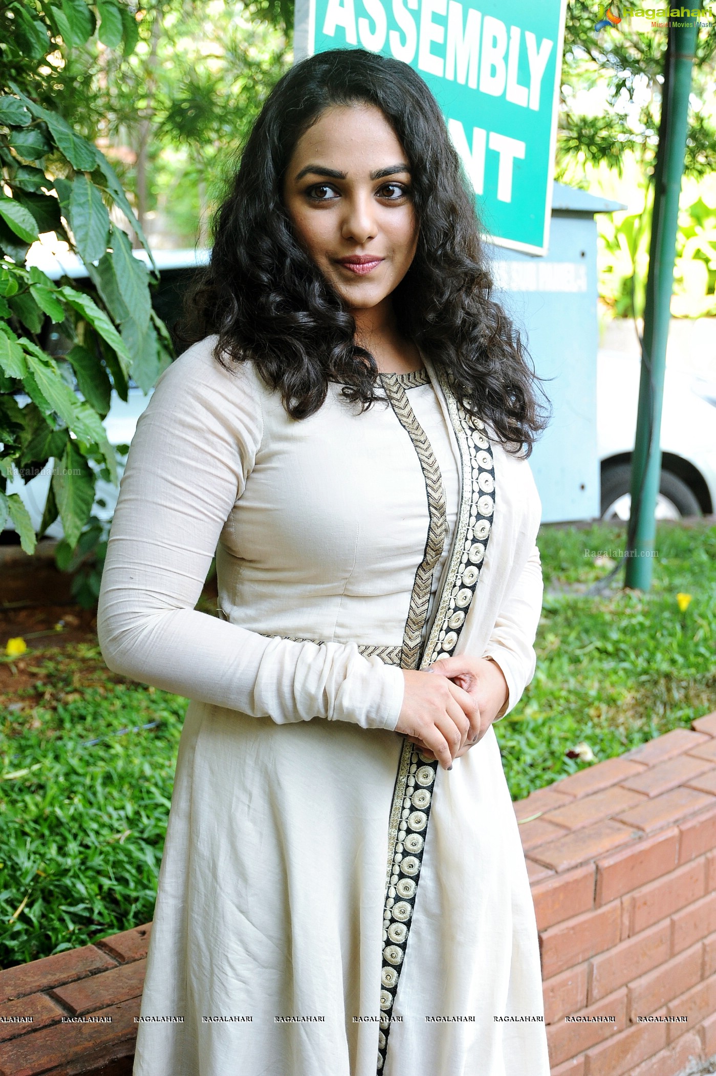 Nithya Menon at OK Bangaram Audio Success Meet