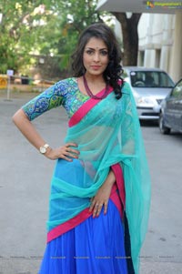 Madhu Shalini in Half Saree