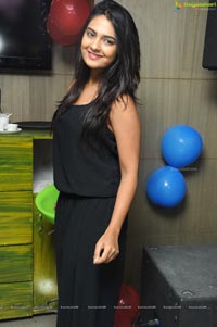 Neha Deshpande in Black Dress
