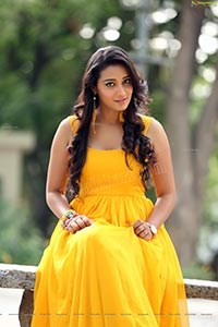 Bhanu Sri Yellow Prom Dress