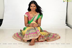 Teja Reddy Half Saree