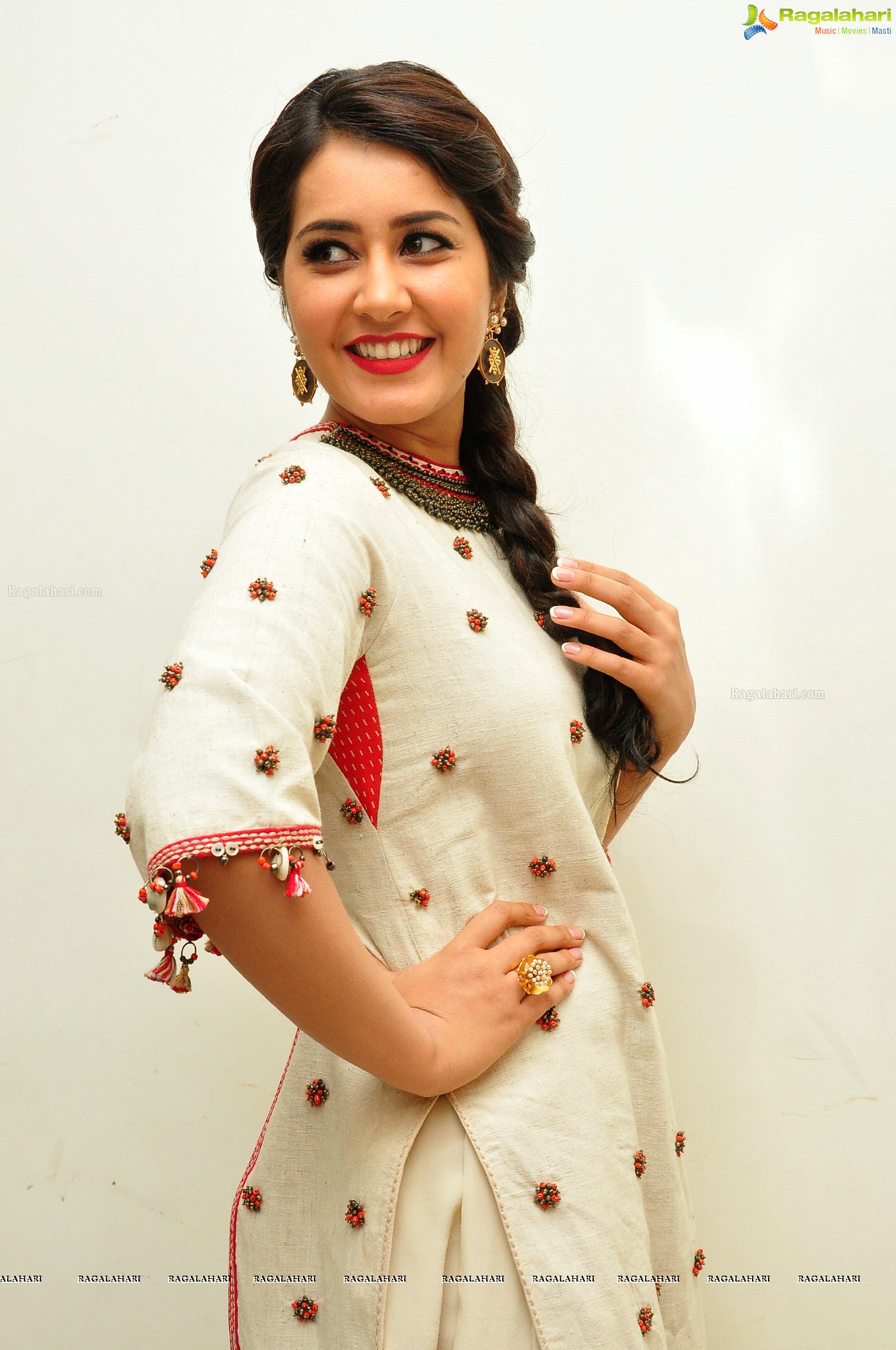 Raashi Khanna Glam Stills from  Supreme Audio Launch