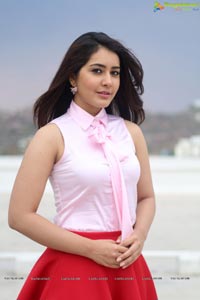 Raashi Khanna Red Dress