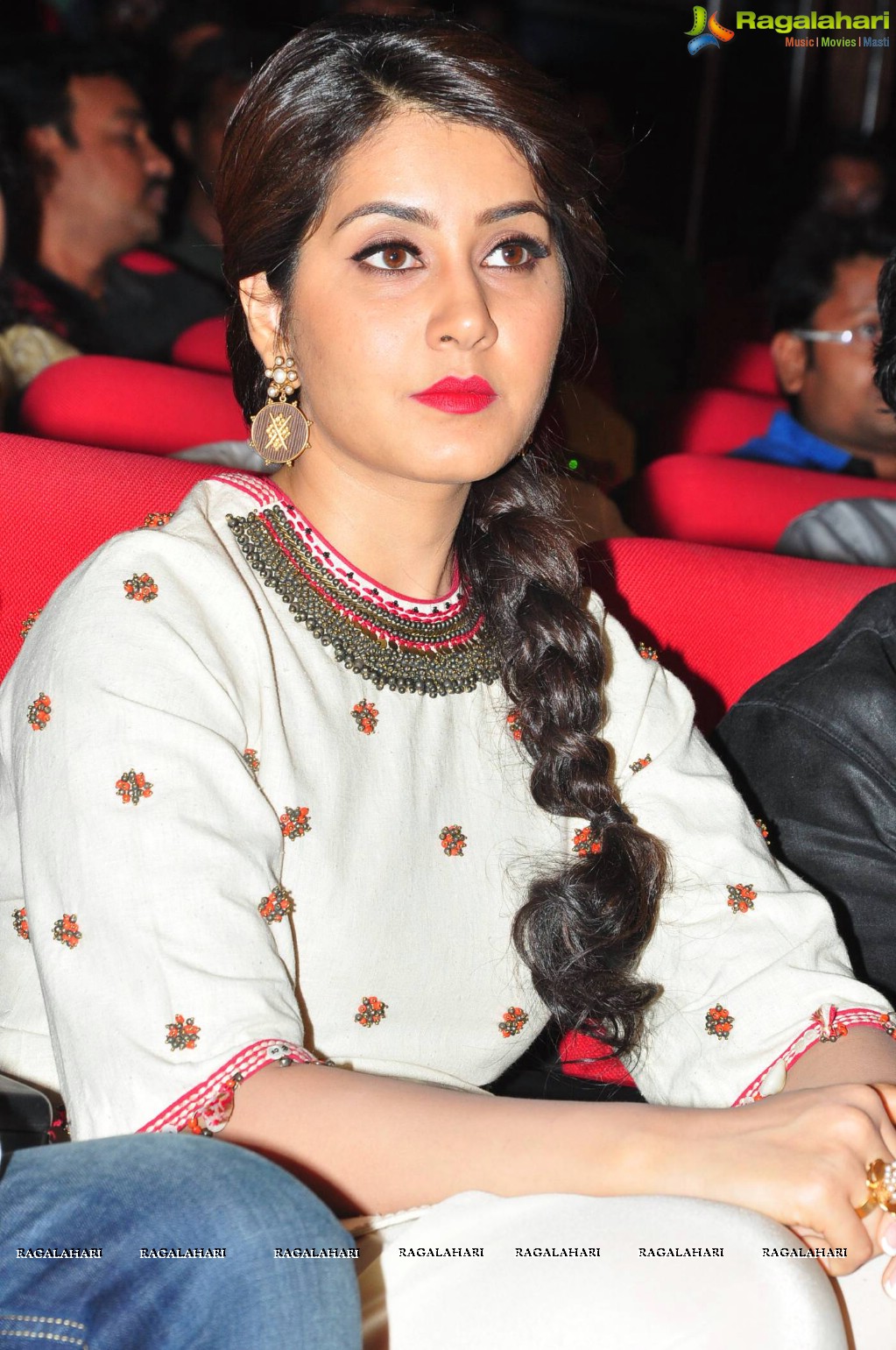 Rashi Khanna at Supreme Audio Release Photos