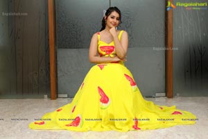 Raashi Khanna in Yellow Dress