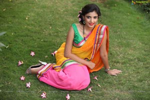 Khushboo Maheshwari Half Saree