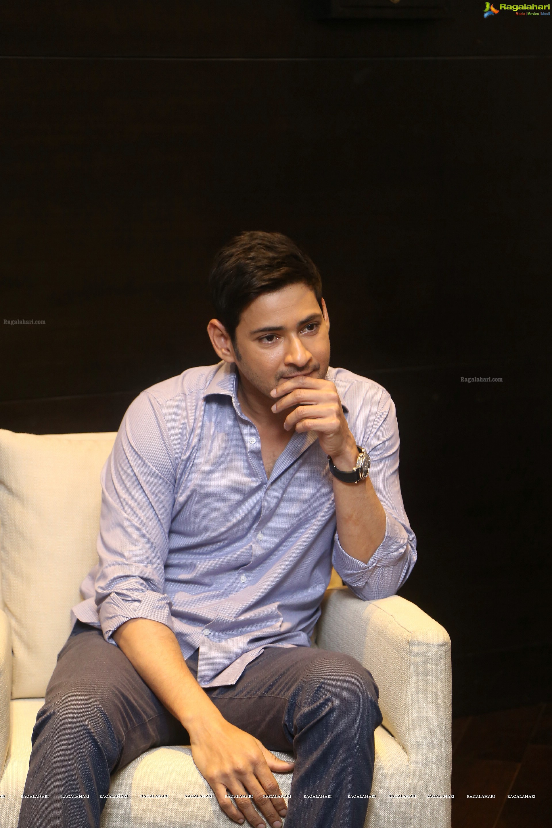 Mahesh Babu at Bharat Ane Nenu Interview (High Definition)