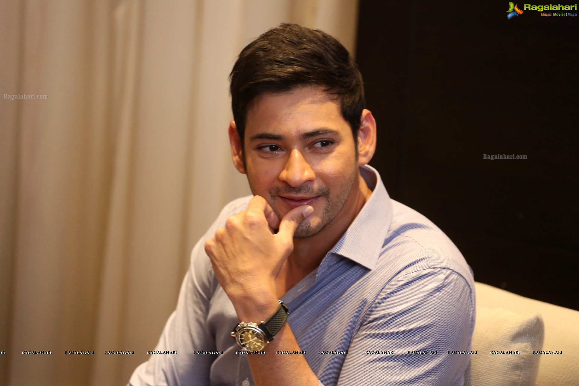 Mahesh Babu at Bharat Ane Nenu Interview (High Definition)