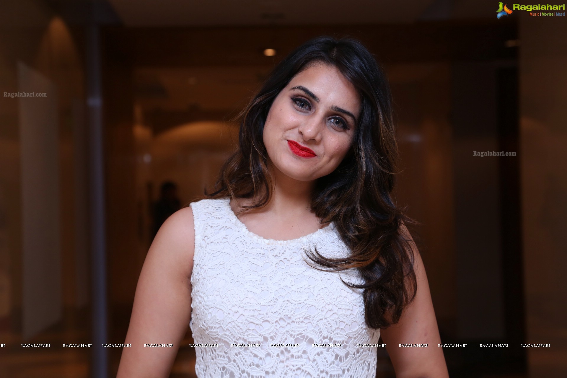 Nikitha Chaturvedi at Sutraa Curtain Raiser (High Definition)