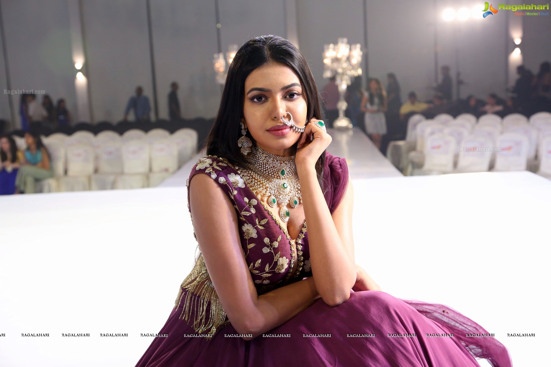 Shivani Rajashekar at Fashion Ramp Walk by Rotary Club of Hyderbad Deccan (High Definition)