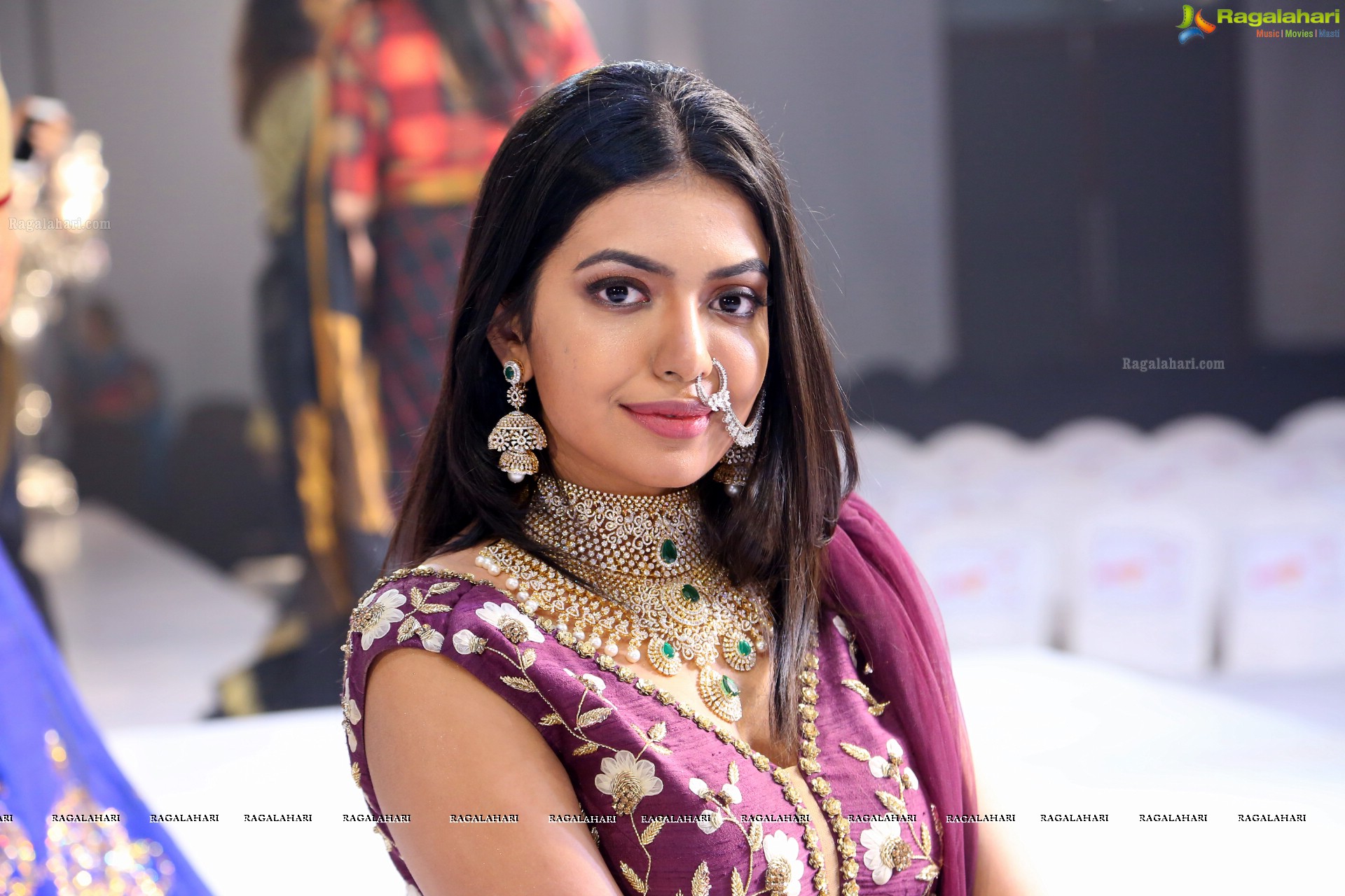 Shivani Rajashekar at Fashion Ramp Walk by Rotary Club of Hyderbad Deccan (High Definition)