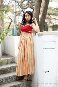 Sakshi Kakkar Red Dress