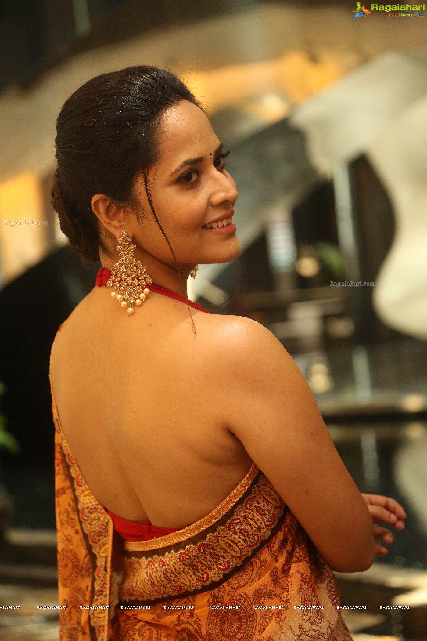 Anasuya (Posters) at Rangasthalam Thanks Meet