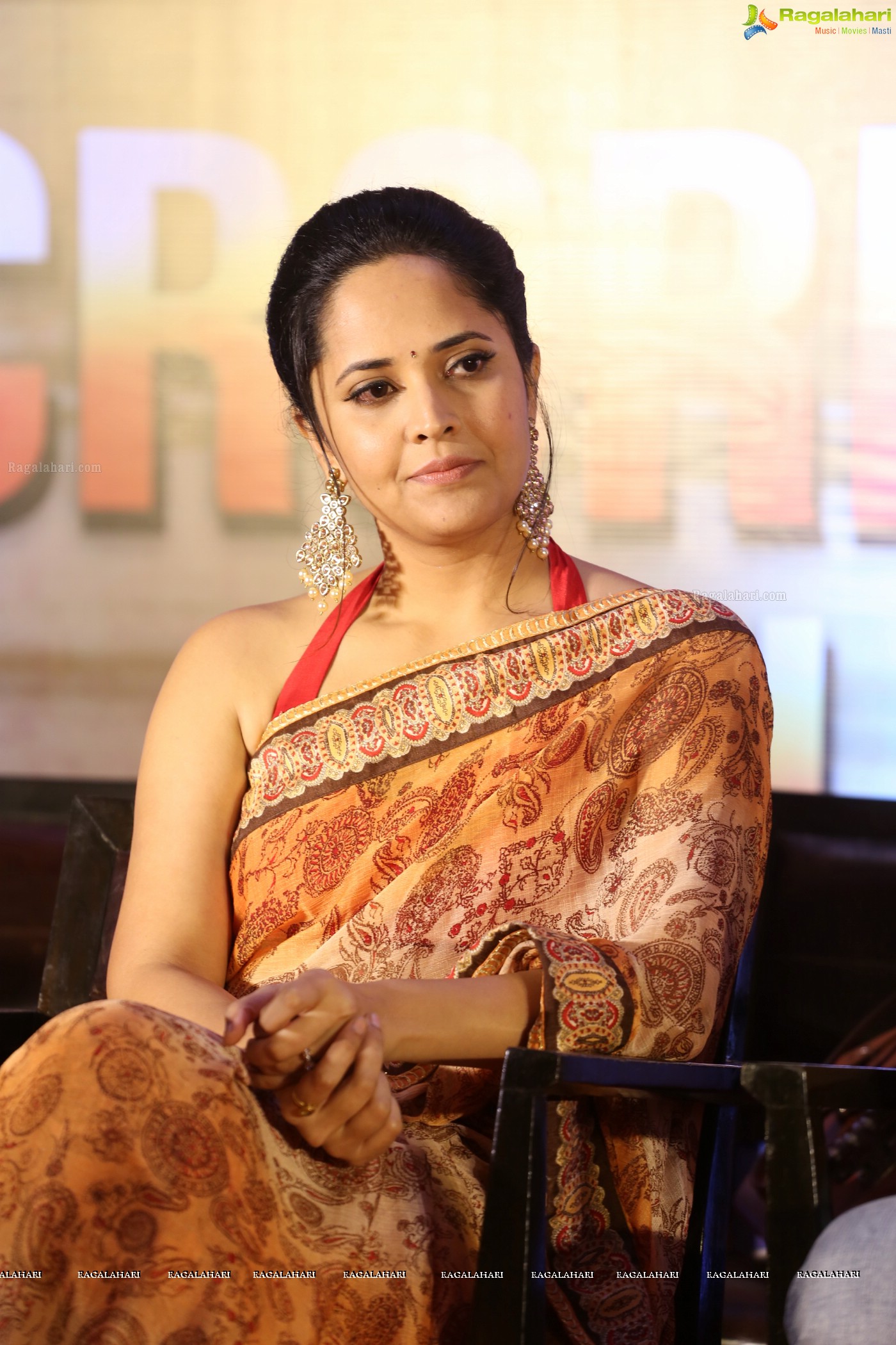 Anasuya (Posters) at Rangasthalam Thanks Meet