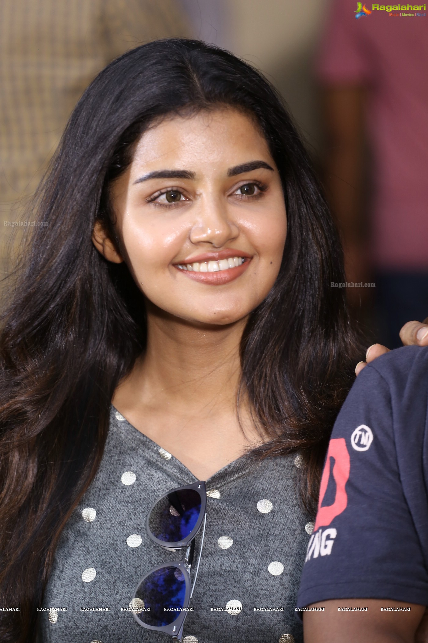 Anupama Parameswaran (Posters) at Sai Dharam Tej-Karunakaran Film Press Meet