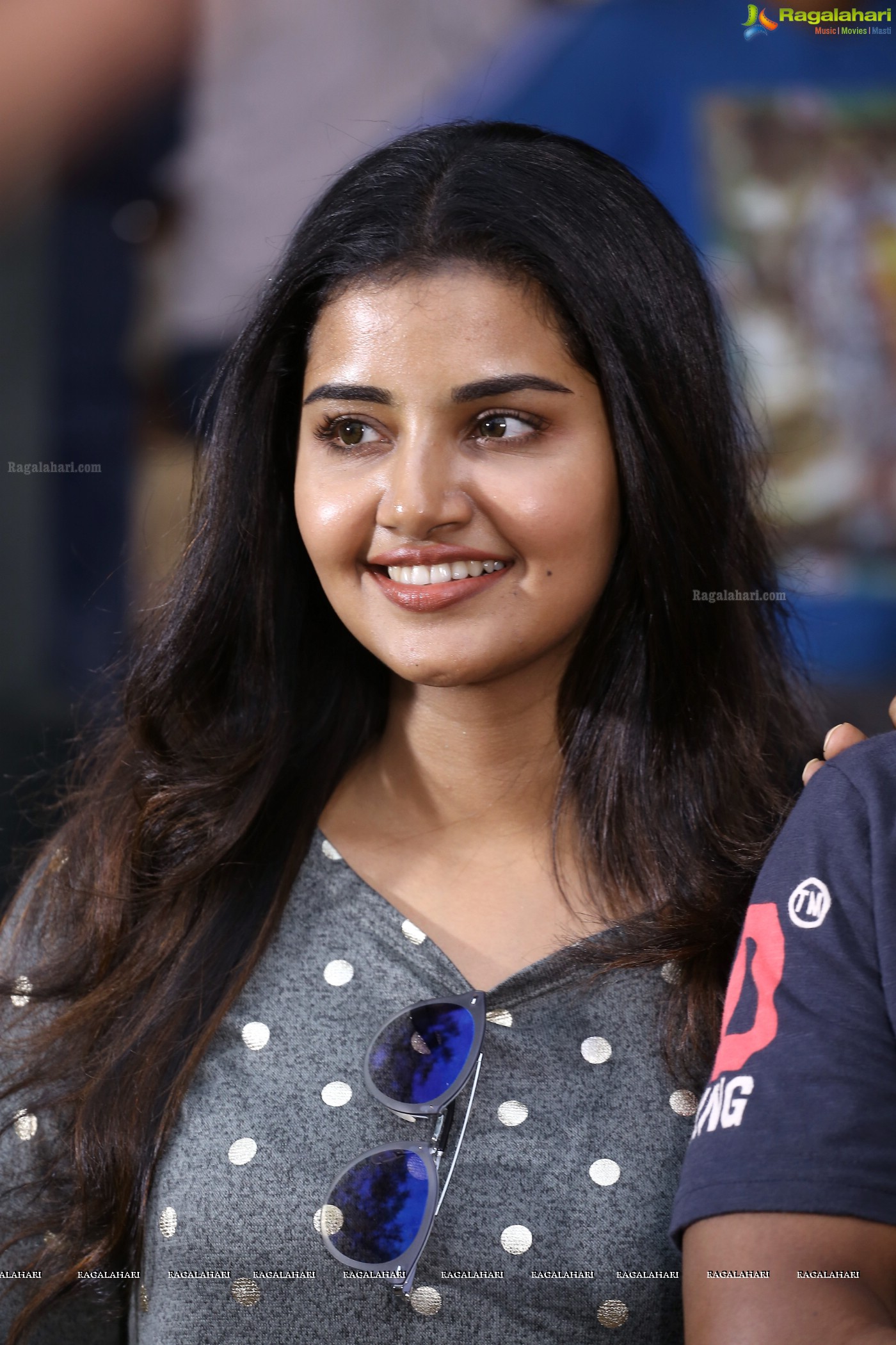 Anupama Parameswaran (Posters) at Sai Dharam Tej-Karunakaran Film Press Meet