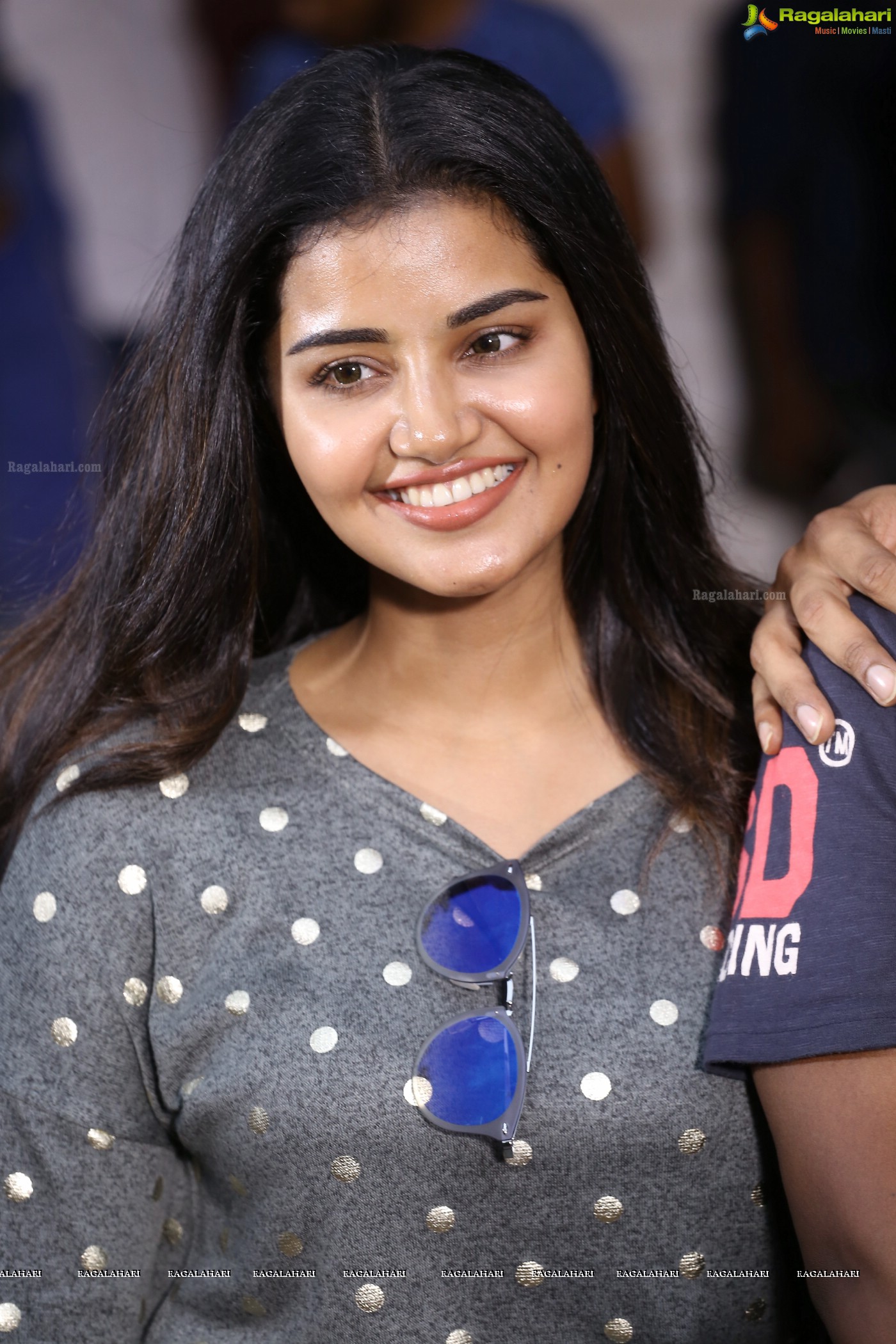 Anupama Parameswaran (Posters) at Sai Dharam Tej-Karunakaran Film Press Meet