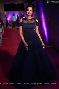 Pujita Ponnada @ Zee Apsara Awards 2018