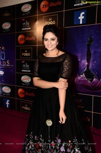 Sree Mukhi @ Zee Apsara Awards 2018