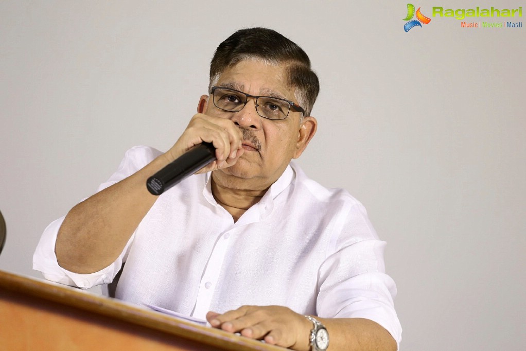 Allu Aravind @ Press Meet on Sri Reddy Controversy