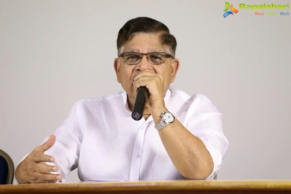 Allu Aravind @ Press Meet on Sri Reddy Controversy