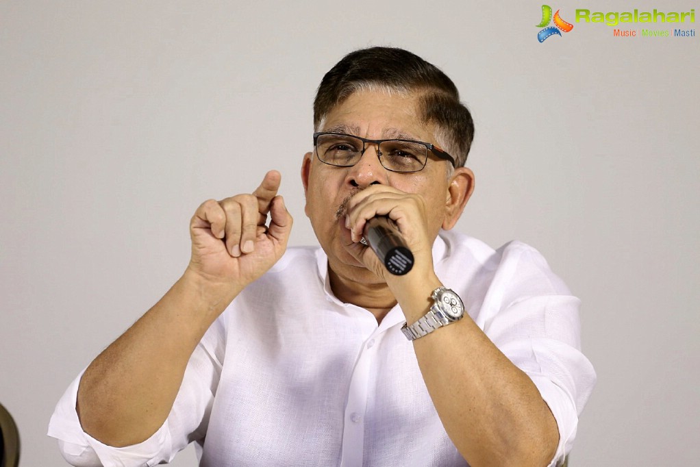 Allu Aravind @ Press Meet on Sri Reddy Controversy