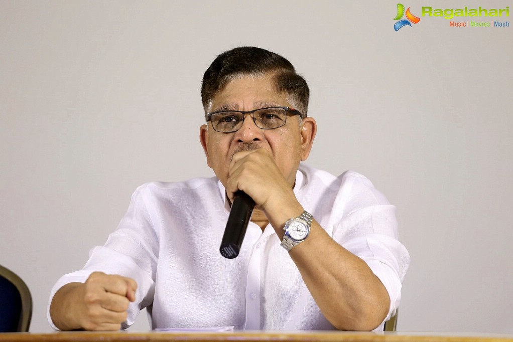 Allu Aravind @ Press Meet on Sri Reddy Controversy