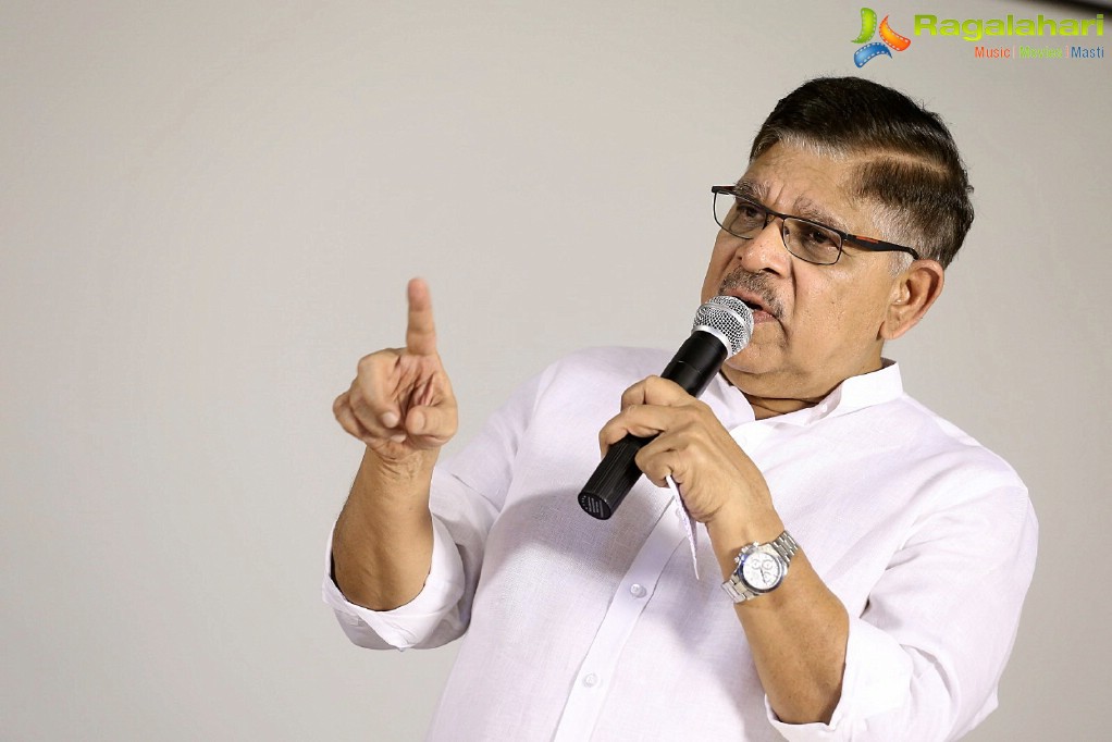 Allu Aravind @ Press Meet on Sri Reddy Controversy