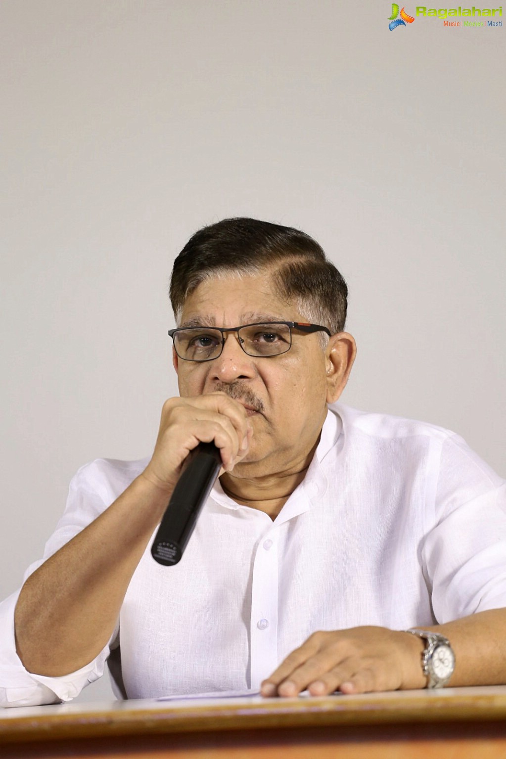 Allu Aravind @ Press Meet on Sri Reddy Controversy