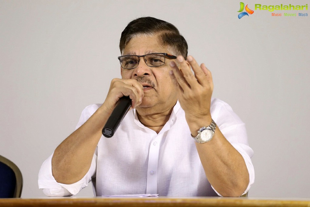 Allu Aravind @ Press Meet on Sri Reddy Controversy