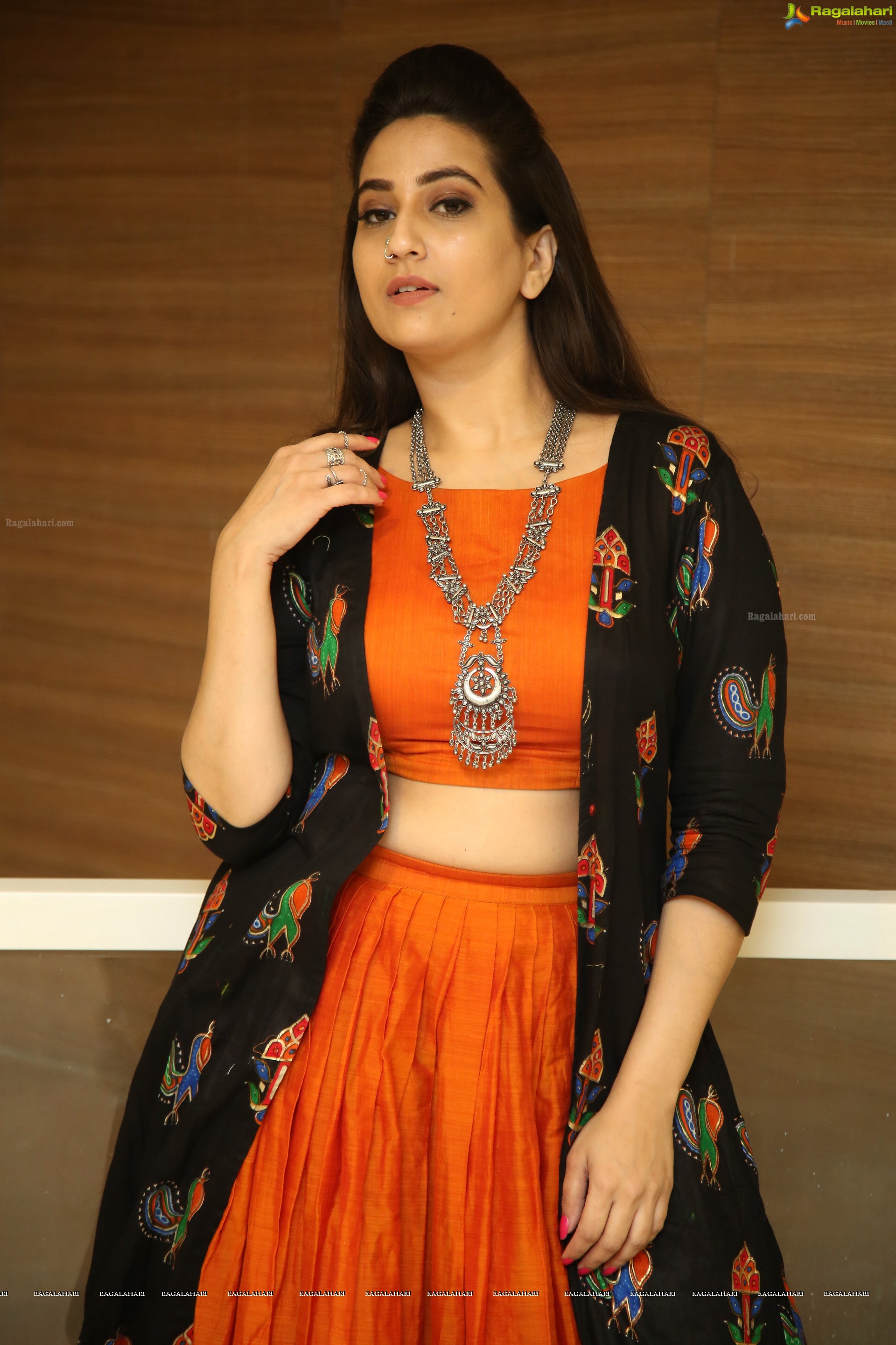 Manjusha @ Chitralahari Success Meet - HD Gallery