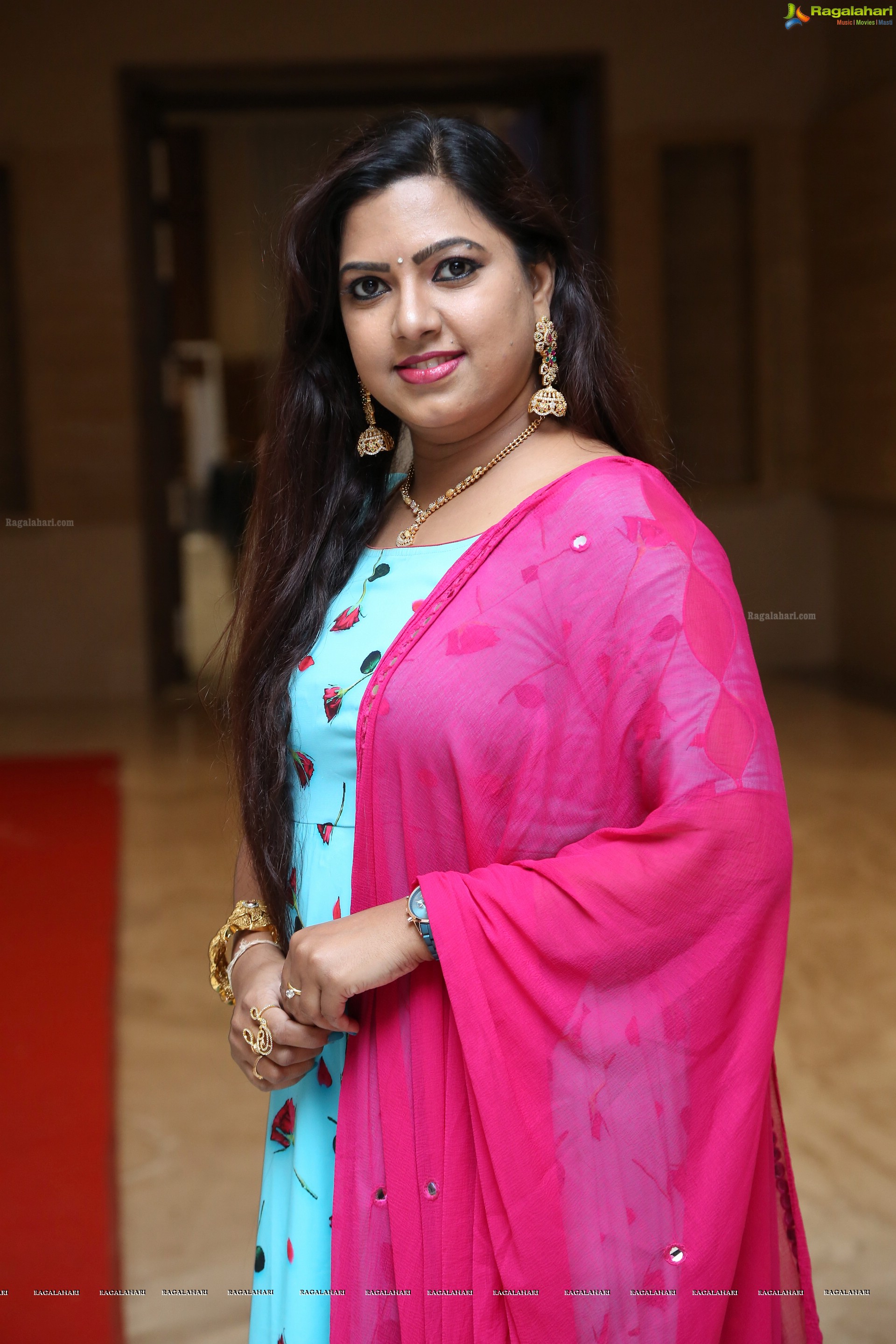 Neelima Naidu at South TV Ugadi Puraskaralu - HD Gallery