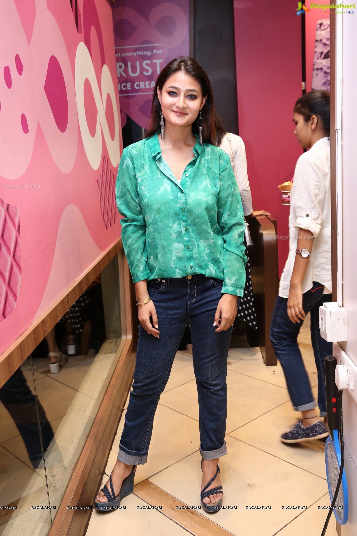 Nilofer Haidry (Posters) @ 'Mr.Alphonso', Summer Special Ice Cream Launch at Cream Stone