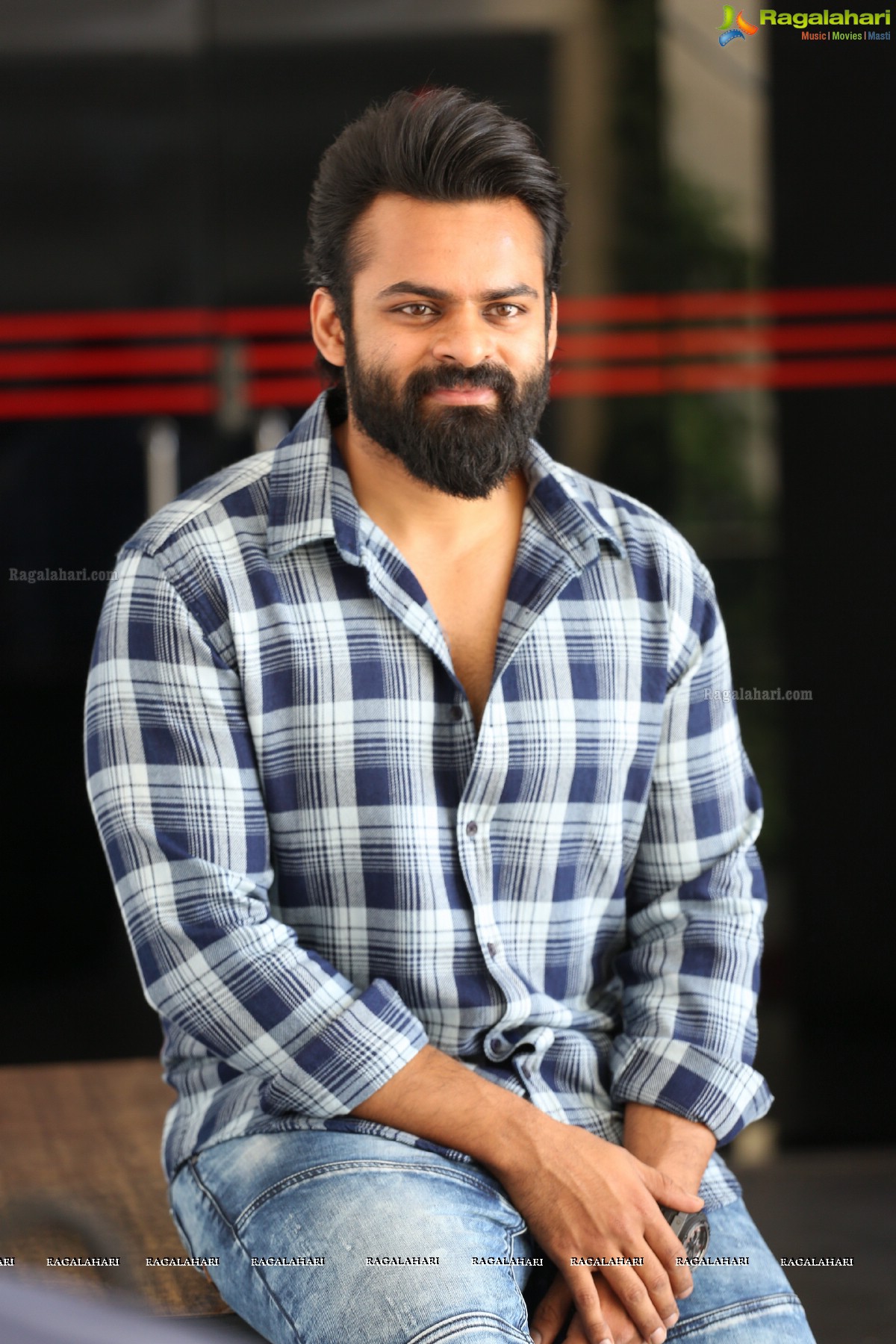 Sai Dharam Tej @ Chitralahari Interview