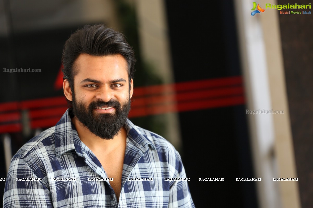 Sai Dharam Tej @ Chitralahari Interview