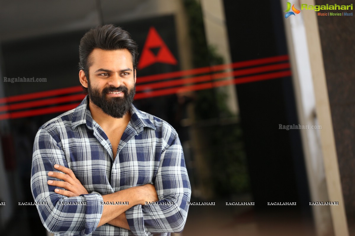 Sai Dharam Tej @ Chitralahari Interview