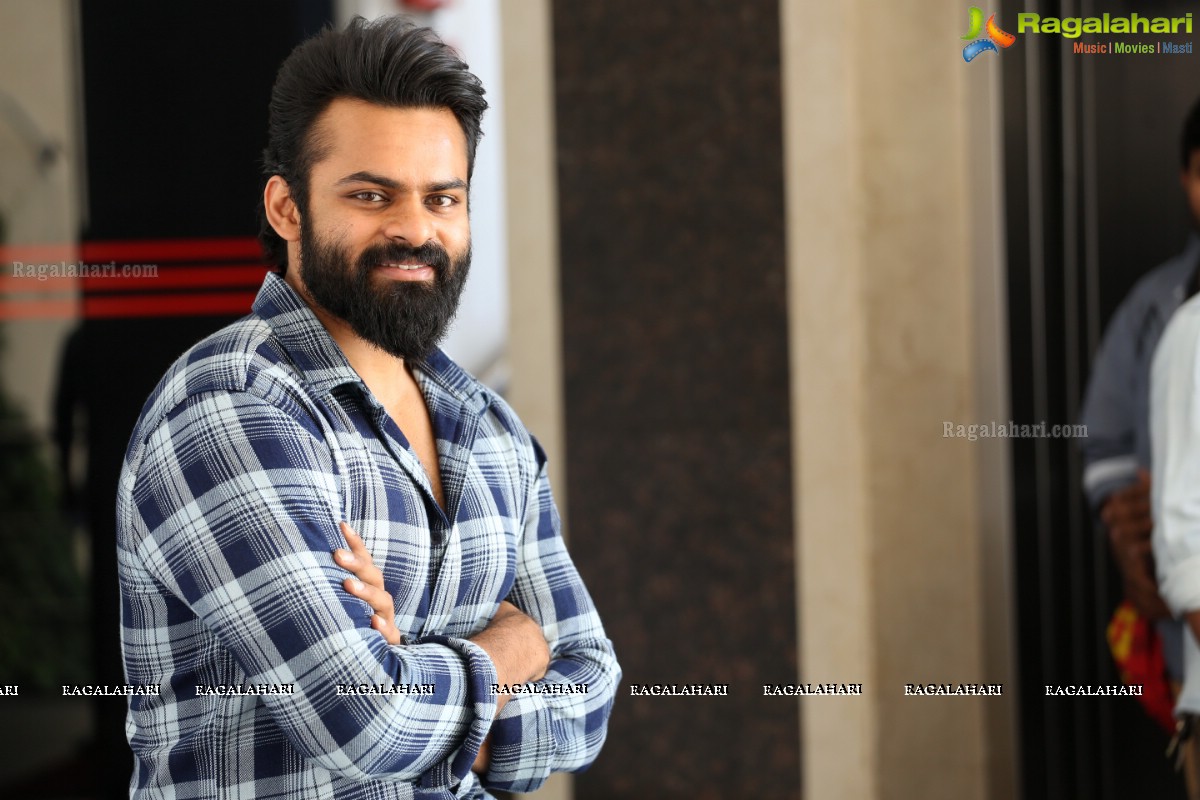 Sai Dharam Tej @ Chitralahari Interview