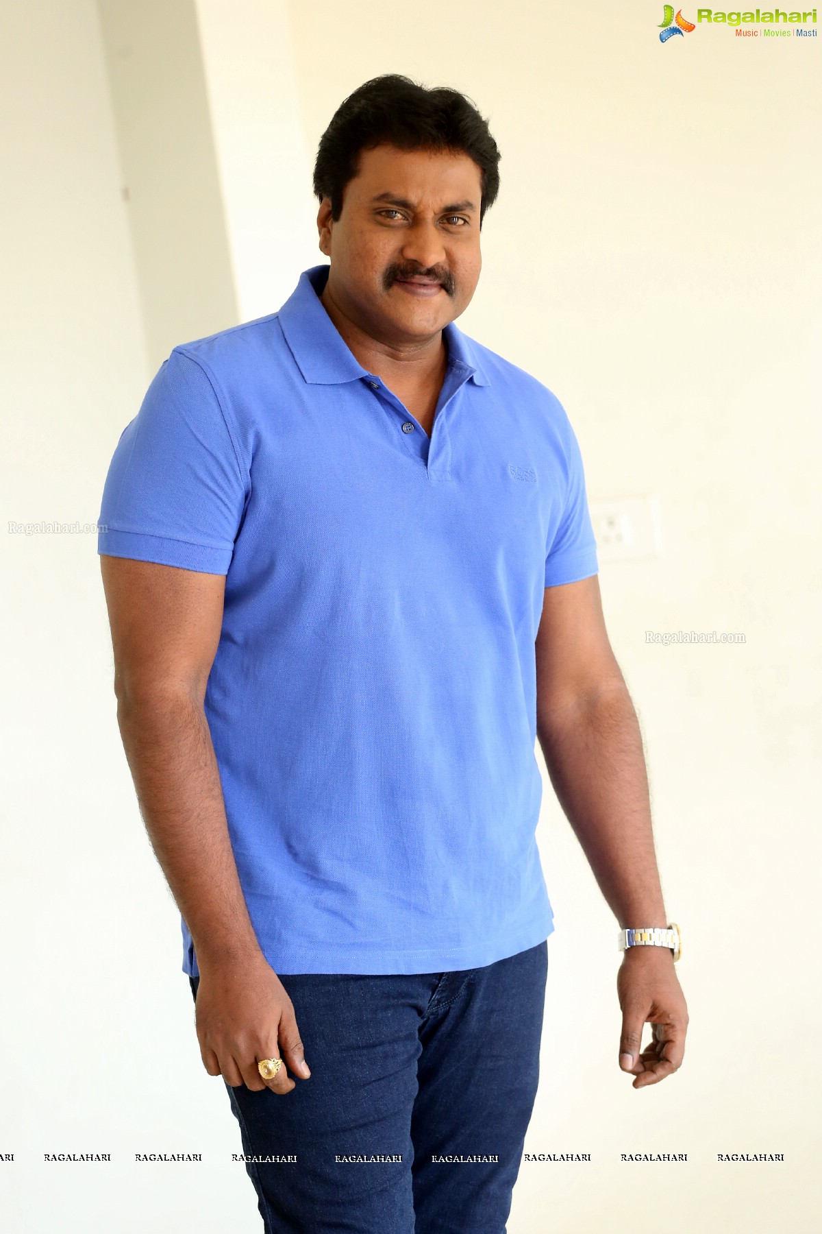 Sunil at Interview on Chitralahari Success