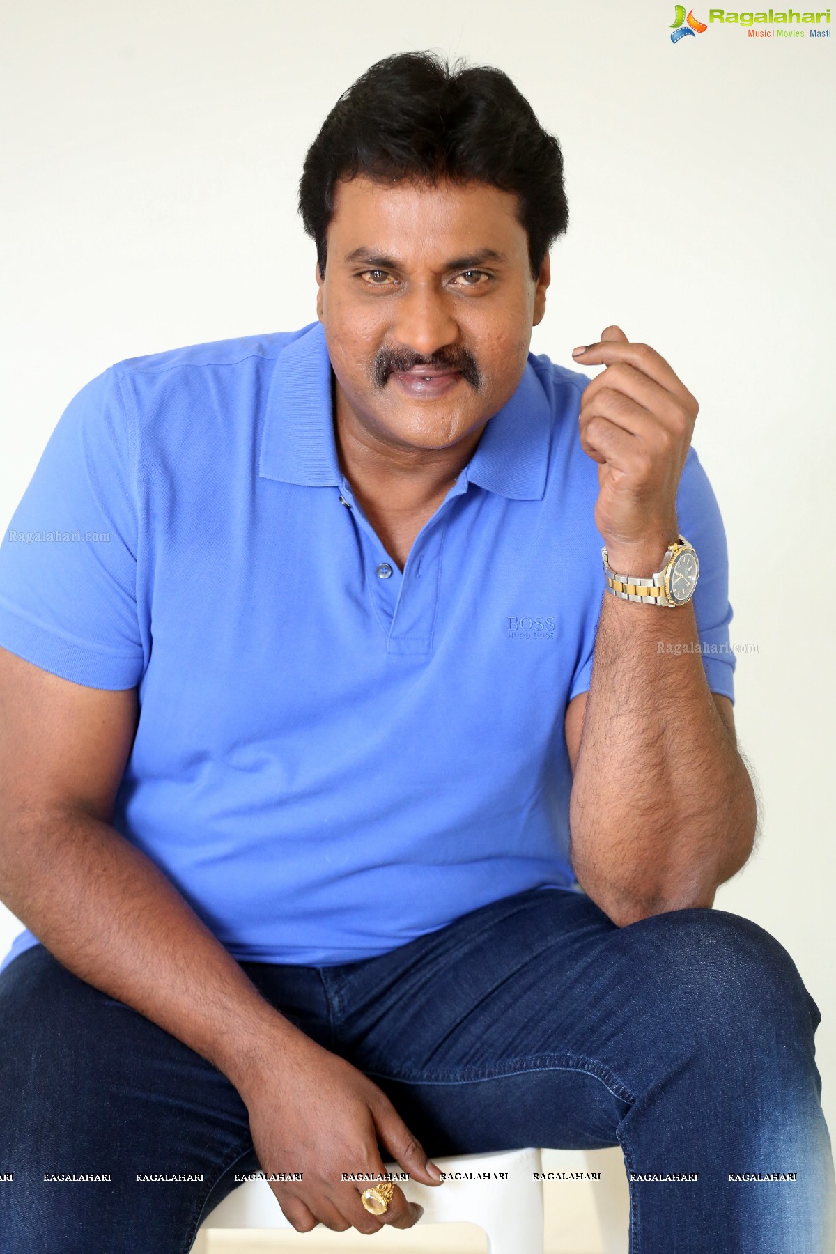 Sunil at Interview on Chitralahari Success