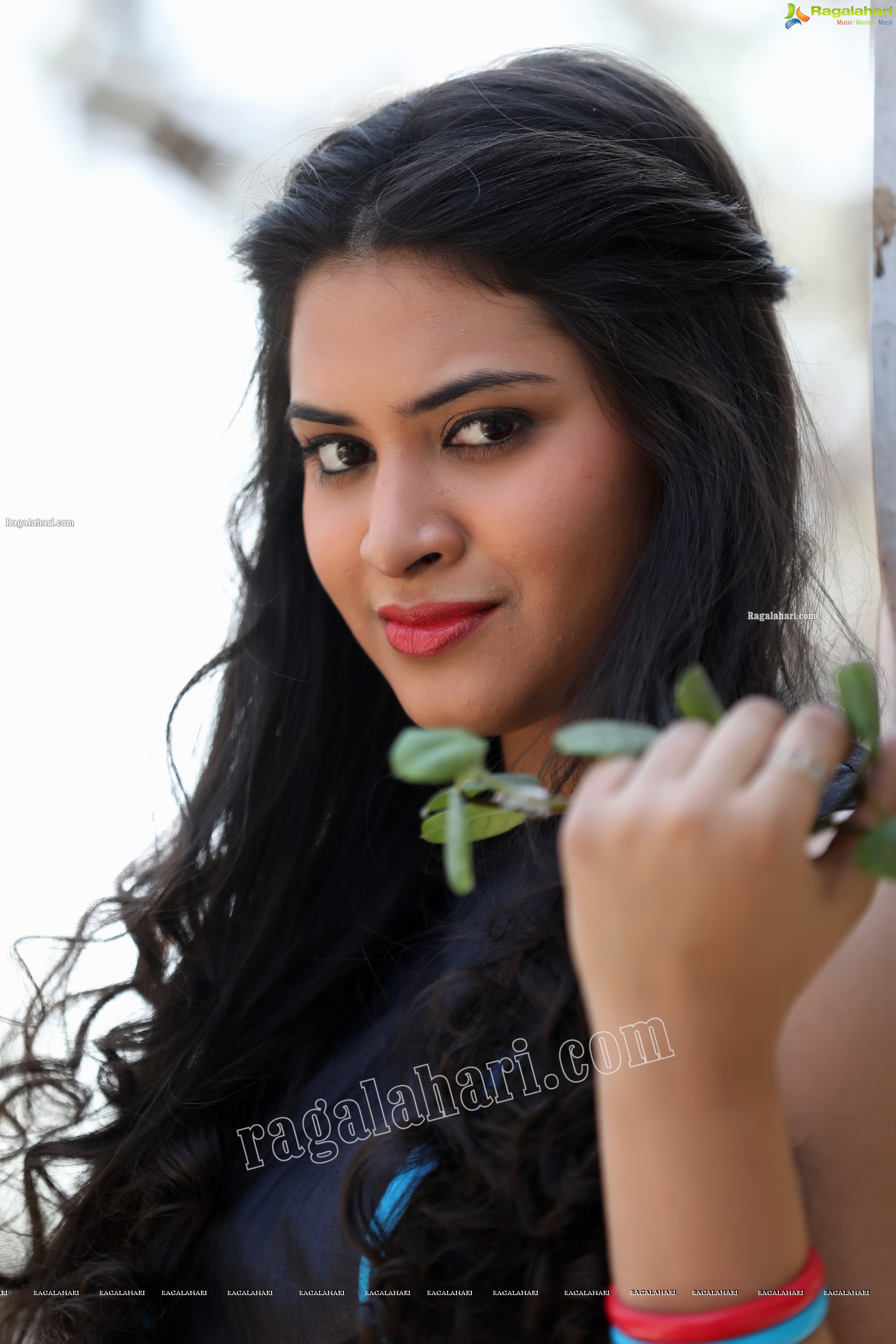 Megnna Kumar in Black Mini Dress Exclusive Photo Shoot