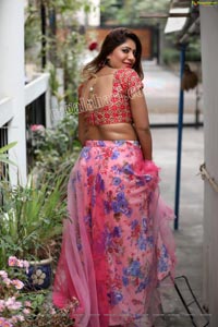 Sejal Mandavia Pink Floral Lehenga Choli