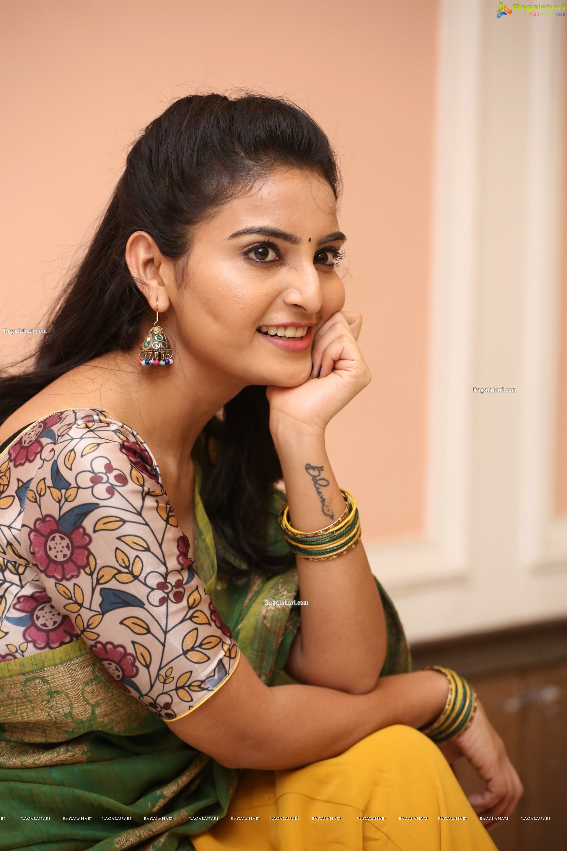 Ananya Nagalla at Vakeel Saab Movie Interview, HD Photo Gallery