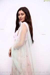 Andleeb Zaidi in Light Pink Lehenga