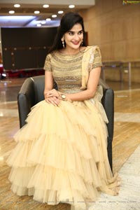 Jenny Honey in Beige Layered Lehenga Choli