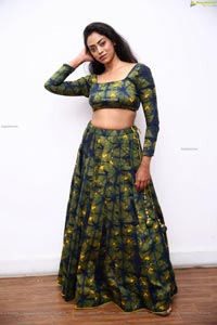 Dr. Kamakshi Bhaskarla In Green Lehenga Choli