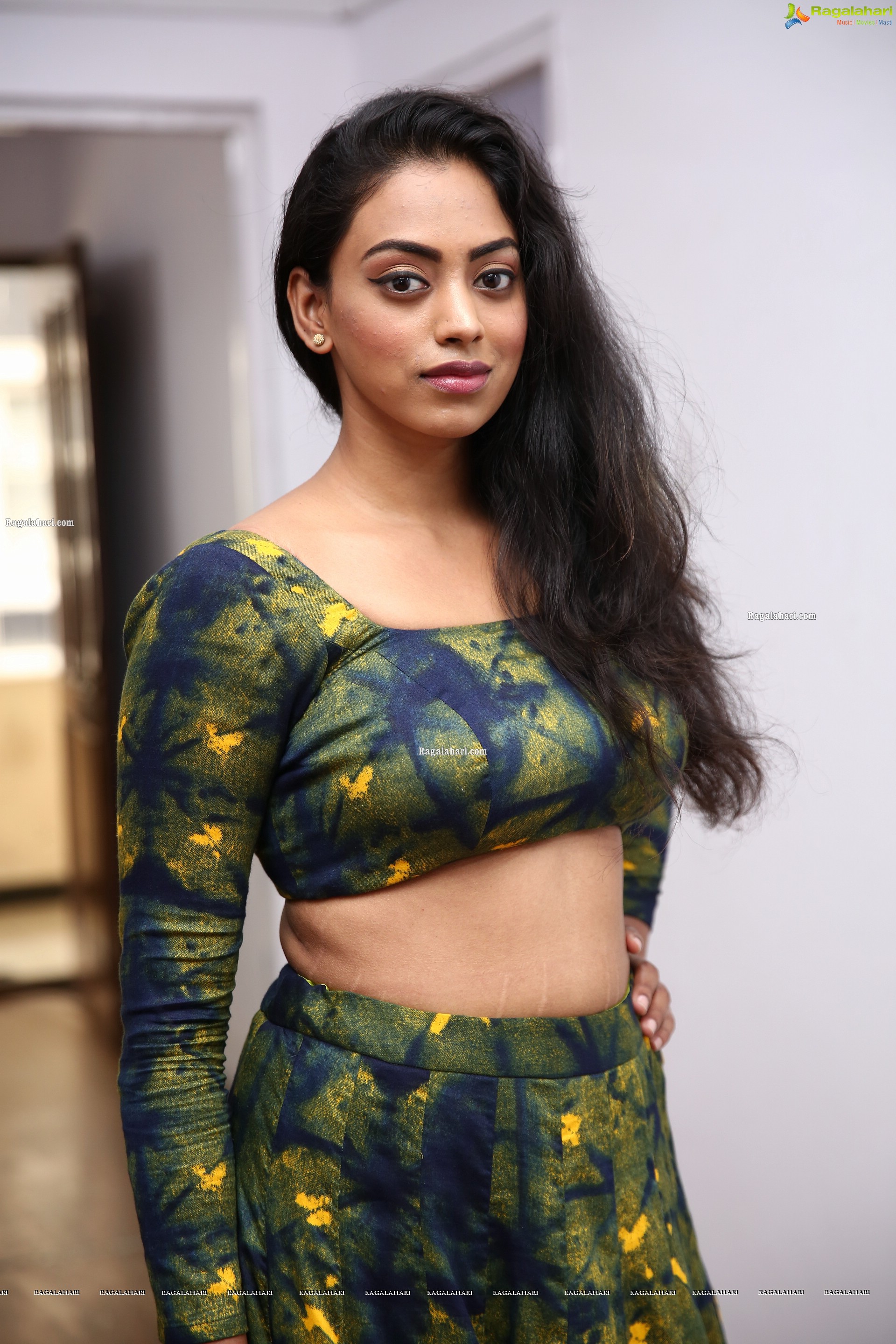 Dr. Kamakshi Bhaskarla In Green Lehenga Choli, HD Photo Gallery