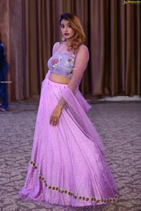 Krishna Bhimani in Lavender designer Lehenga