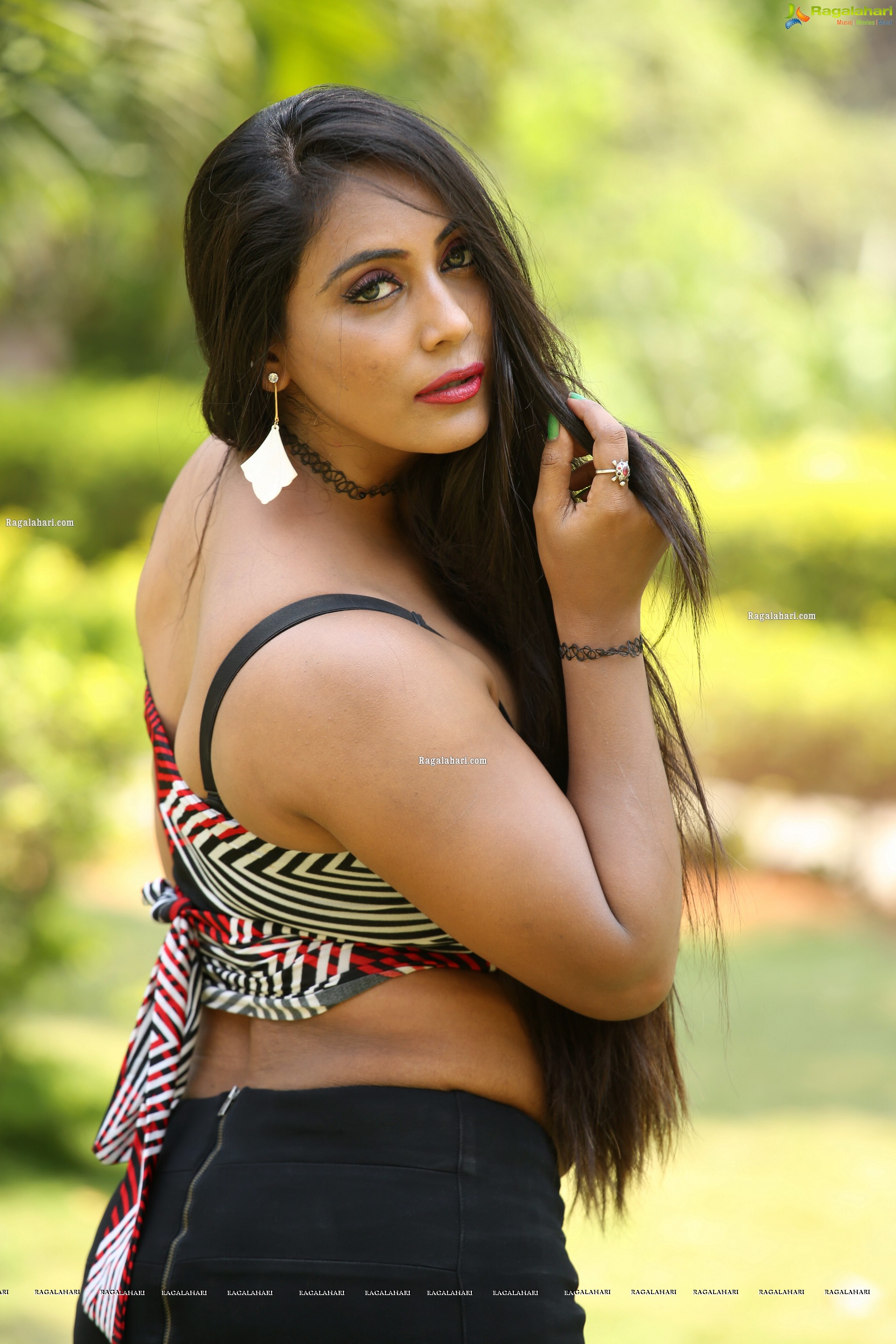 Meghana Chowdary at B.Com Lo Physics Movie Press Meet, HD Photo Gallery