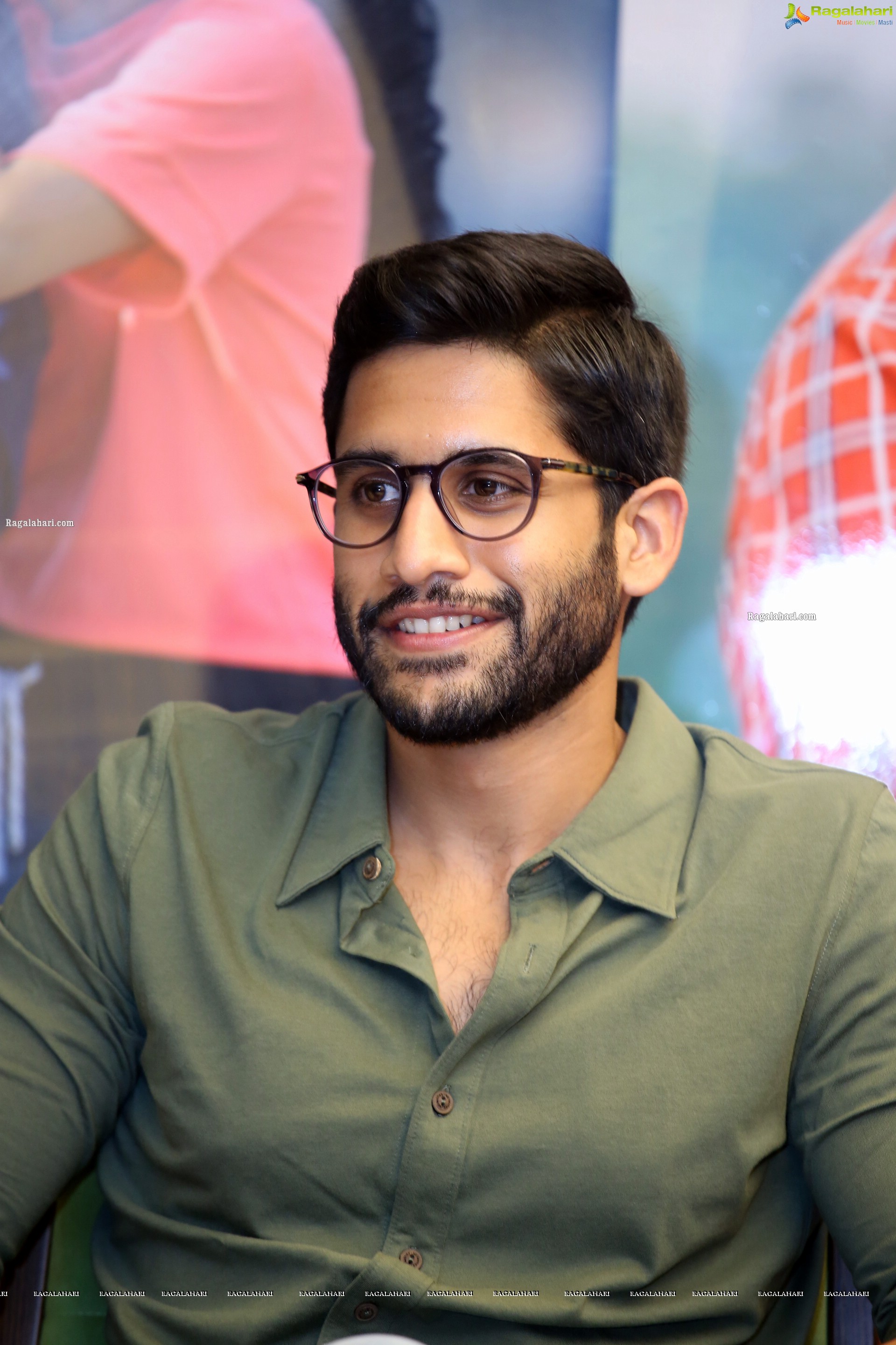 Naga Chaitanya at Love Story Movie Press, HD Photo Gallery